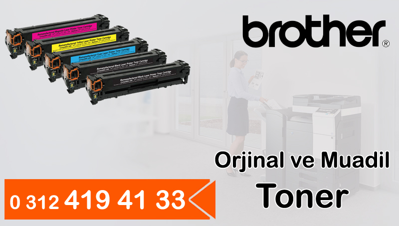 Brother Orjinal ve Muadil Toner