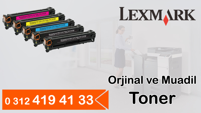 Lexmark Orjinal ve Muadil Toner