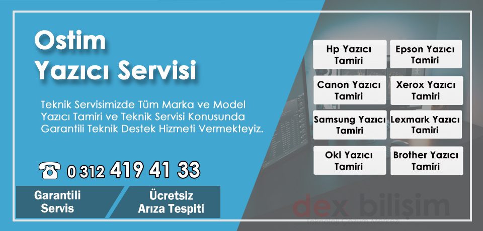 Ostim Yazıcı Tamiri