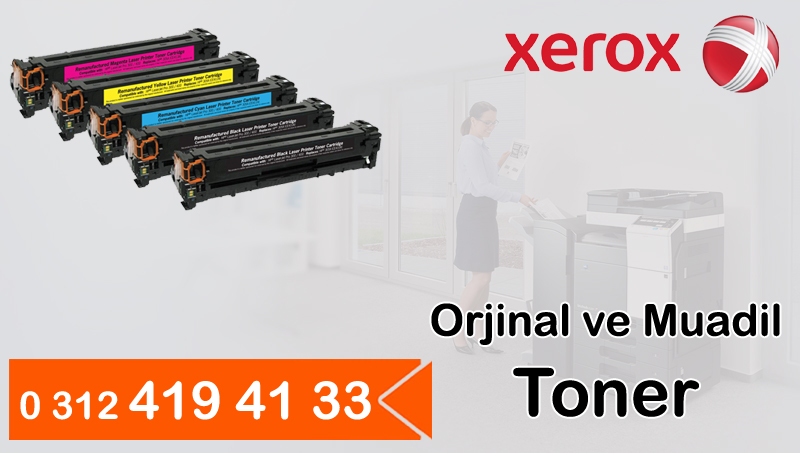 Xerox Orjinal ve Muadil Toner
